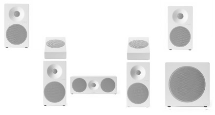 Spectrum 2 - Small 5.1.2 Dolby Atmos Högtalarpaket