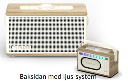 Classic Aura - Bluetooth Högtalare - Ambient Ljus