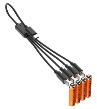 Xtorm Uppladdningsbara AAA-Batterier 4-pack - Via USB-C hos Kungstv.se