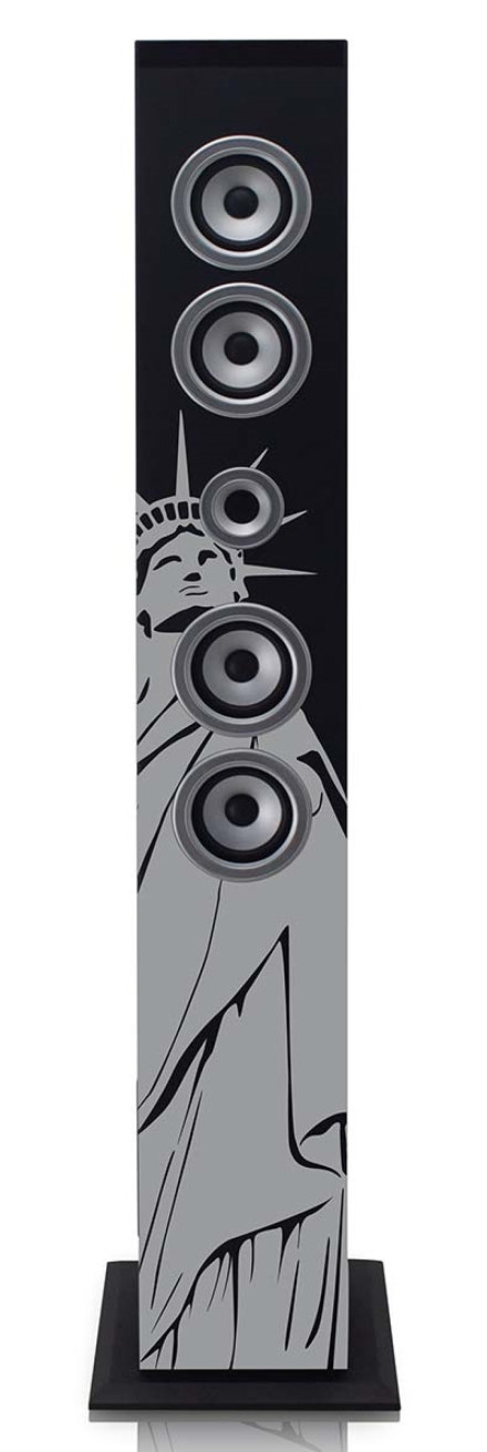 SpeakerTower Bluetooth och Radio