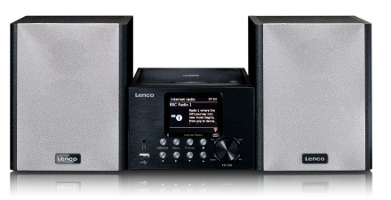 WiFi Micro Stereo - MC-250BK