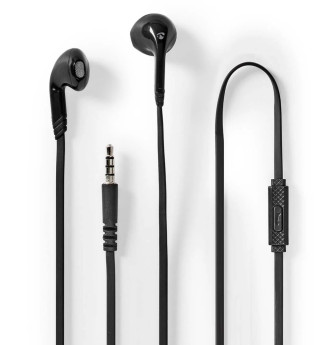 Nedis In-ear Hörlurar microfon - Platt Trasselfri Kabel hos Kungstv.se