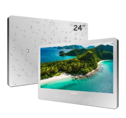 24" Badrums WiFi Smart Tv - Spegelfunktion - IP65 vattentålig
