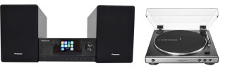 Panasonic High-End Micro WiFi/Bluetooth Stereo inkl Vinyl spelare hos Kungstv.se