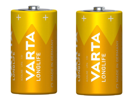 2-pack LongLife LR14  batteri
