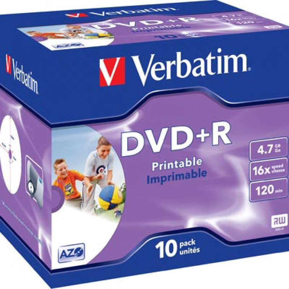 Verbatim VERBATIM DVD Plus R 10pack kungstv