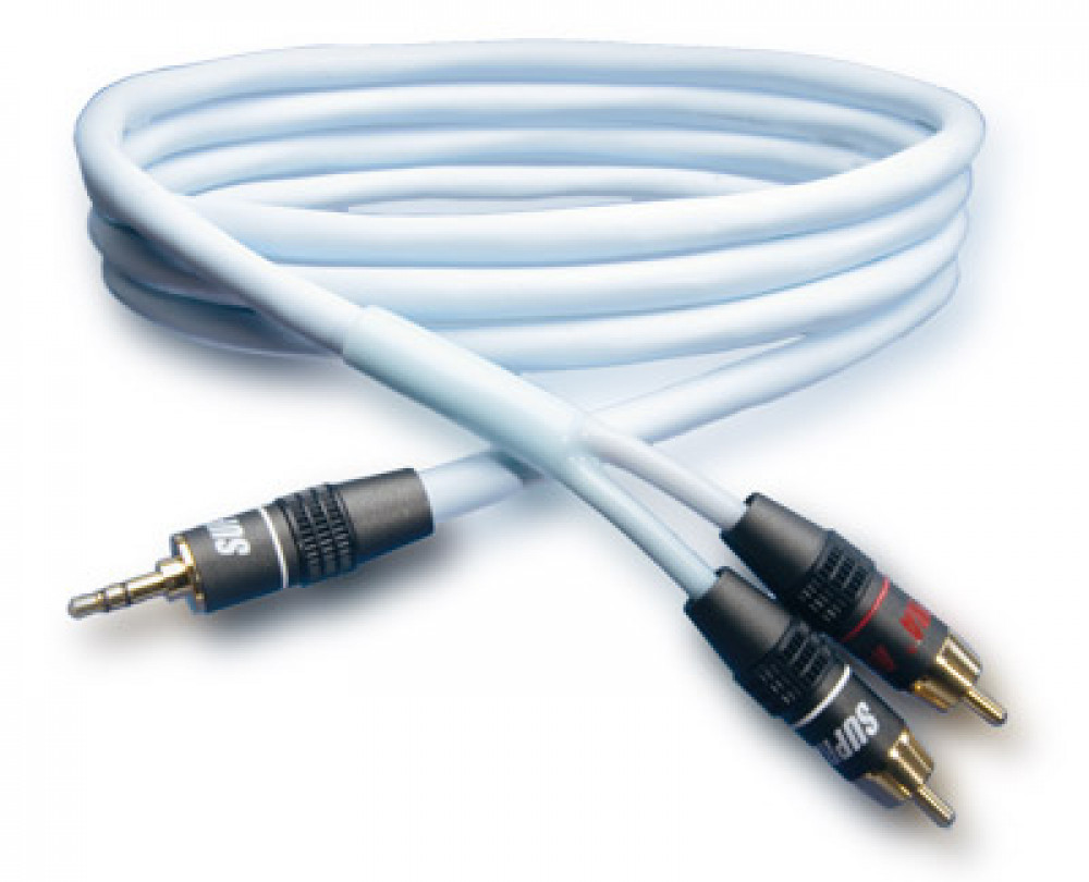 Supra SUPRA BILINE 3.5mm-2xRCA 2m hos Kungstv.se