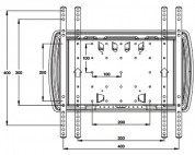 Multibrackets Super Slim Tilt Turn