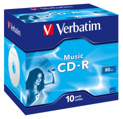 Verbatim VERBATIM CD-R Music 10-pack hos Kungstv.se