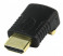 HQ HQ Vinklad 90 Grader HDMI Adapter