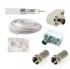 Övriga MACAB TV-Antennkabel kit 10 meter hos Kungstv.se